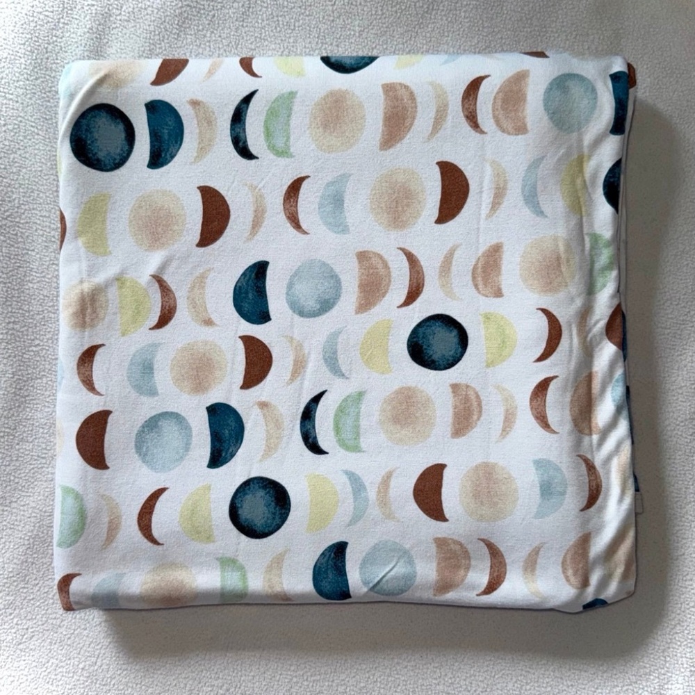 Little Sleepies Luna Neutral Bamboo Cloud Blanket, moons